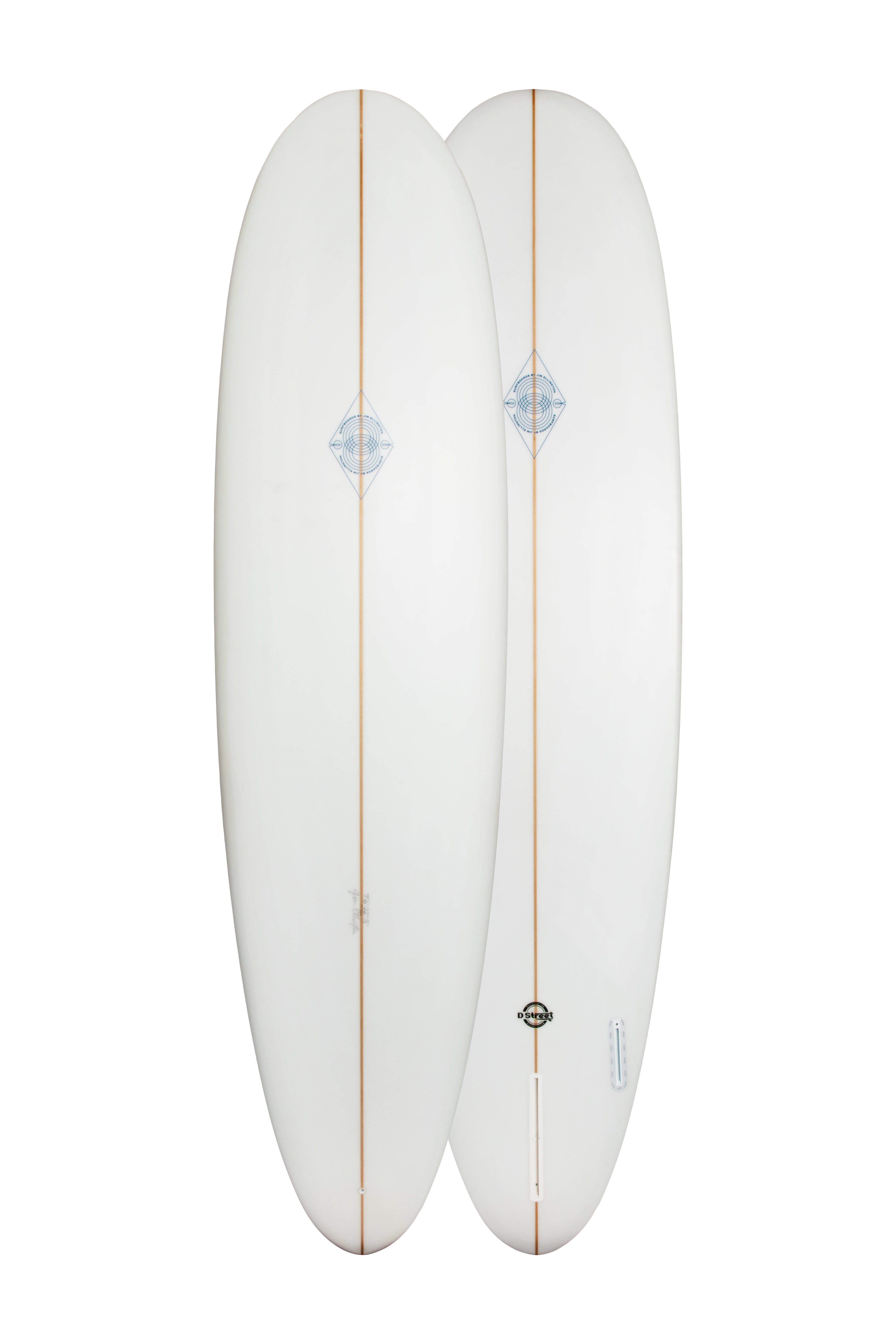 Ellington Mini Long Board-Clear-8'0