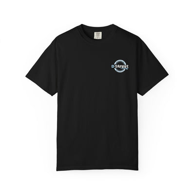 D Street Wave - Stylish Unisex Garment-Dyed T-Shirt for Surf Lovers