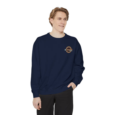 D Street - Unisex Garment-Dyed Sweatshirt