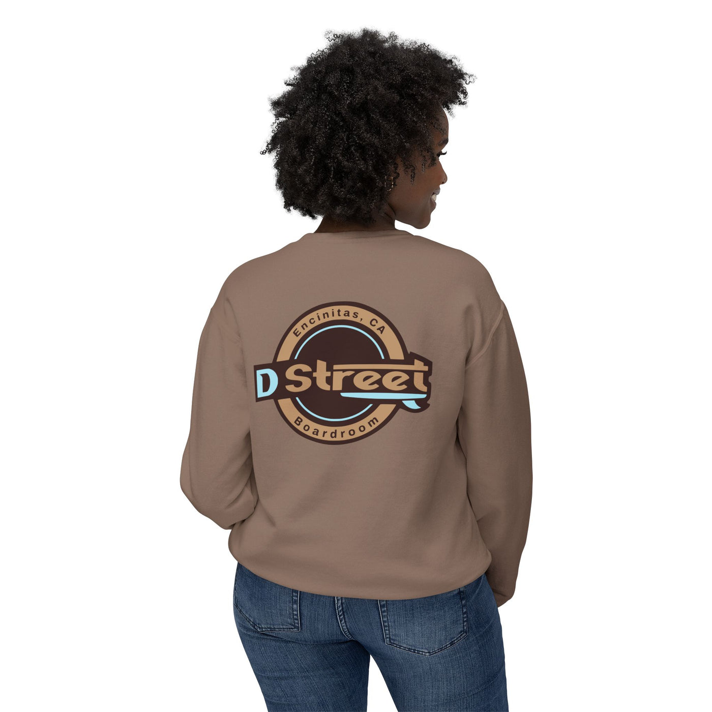 D Street - Unisex Lightweight Crewneck Sweatshirt