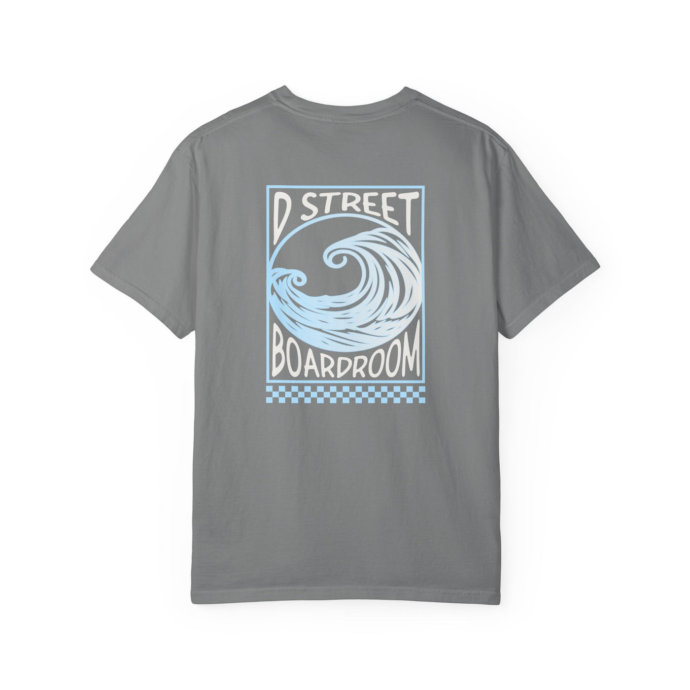 D Street Wave - Stylish Unisex Garment-Dyed T-Shirt for Surf Lovers