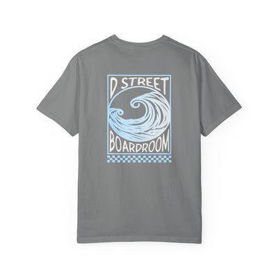 D Street Wave - Stylish Unisex Garment-Dyed T-Shirt for Surf Lovers