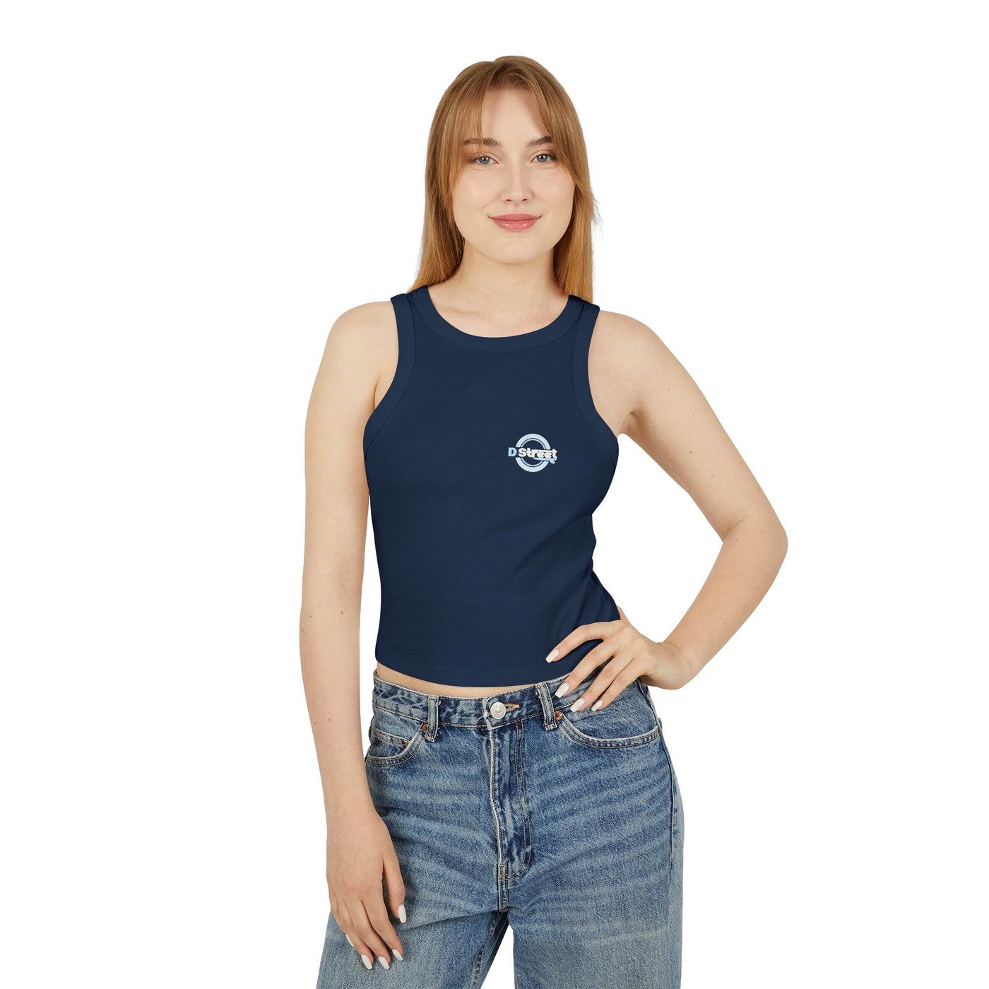D Street Wave - Women's Micro Rib Racer Tank Top