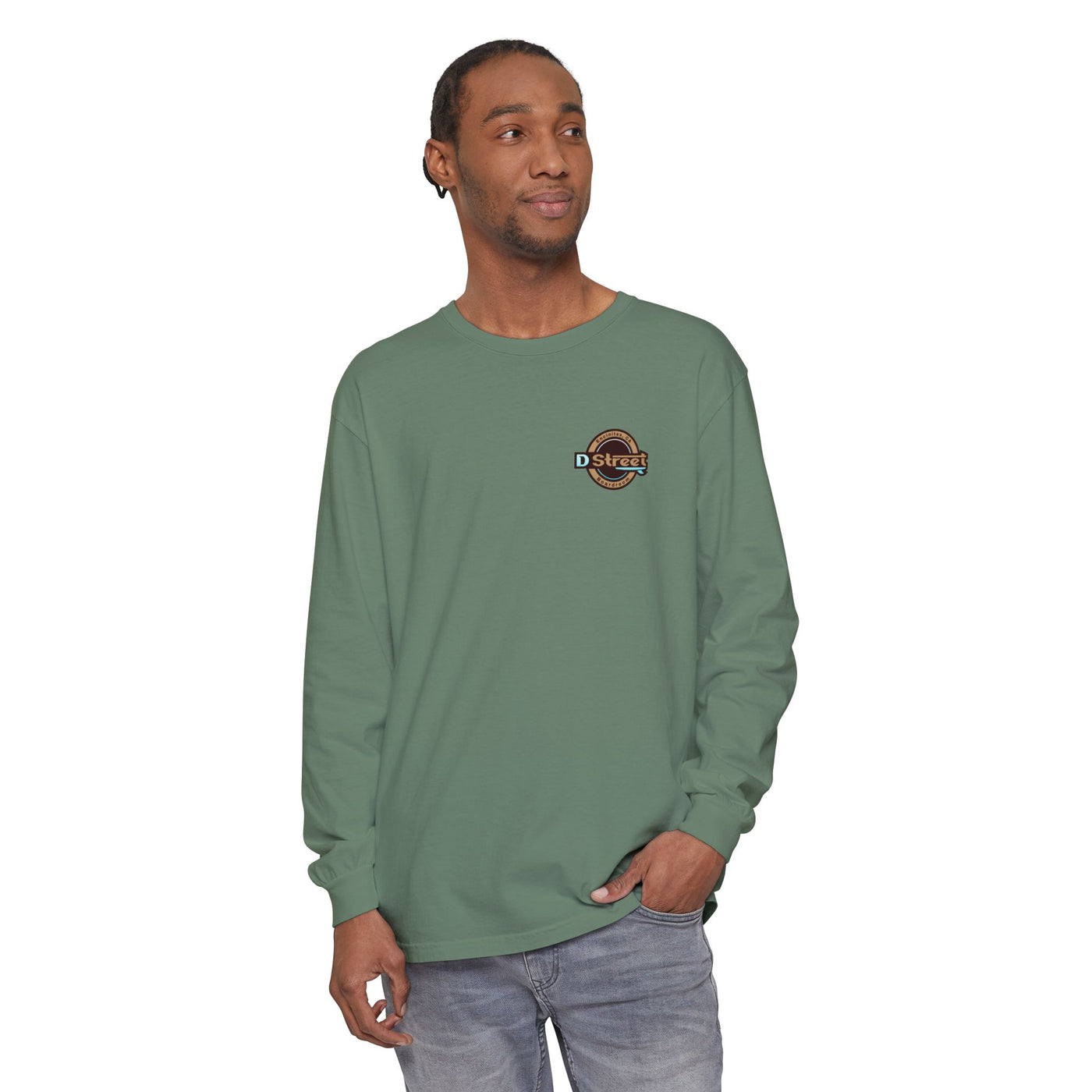 D Street Surf Legends - Unisex Garment-dyed Long Sleeve T-Shirt