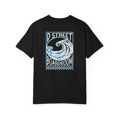 D Street Wave - Stylish Unisex Garment-Dyed T-Shirt for Surf Lovers