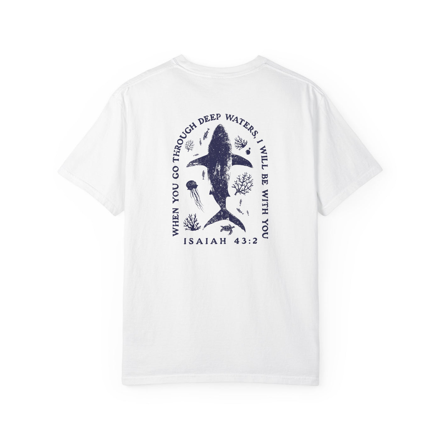 D Street "Deep Waters" T Shirt - Isaiah 43:2