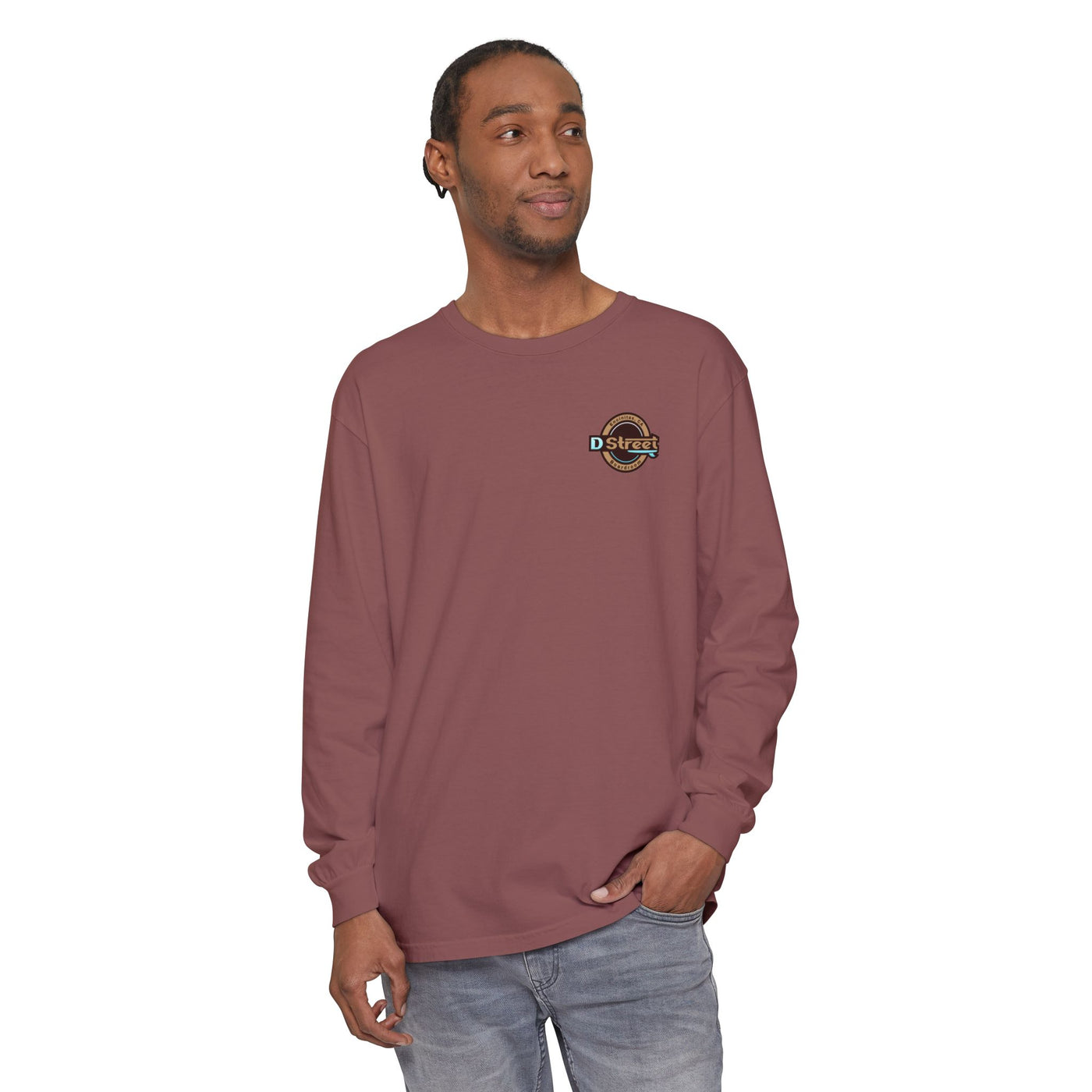 D Street Surf Legends - Unisex Garment-dyed Long Sleeve T-Shirt - Multiple Colors
