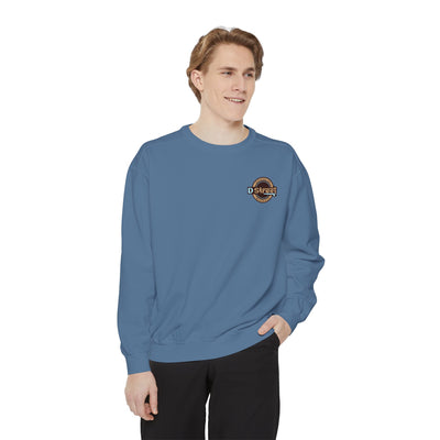 D Street - Unisex Garment-Dyed Sweatshirt