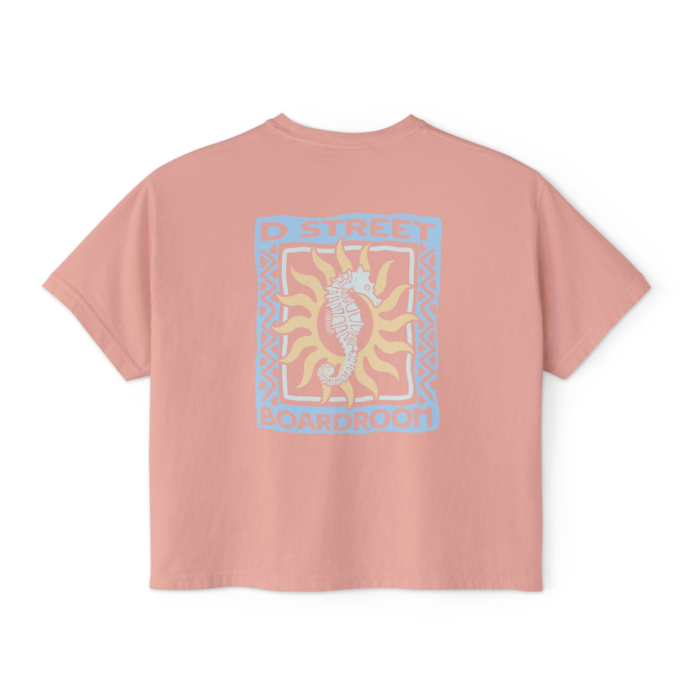 D Street Sea Horse- Women's Boxy Tee - Multiple Colors