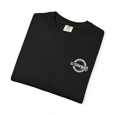 D Street Wave - Stylish Unisex Garment-Dyed T-Shirt for Surf Lovers