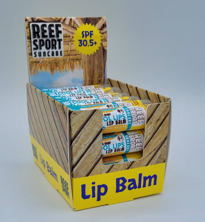 REEF LIP BALM SPF 30.5 - .15z - Counter Display