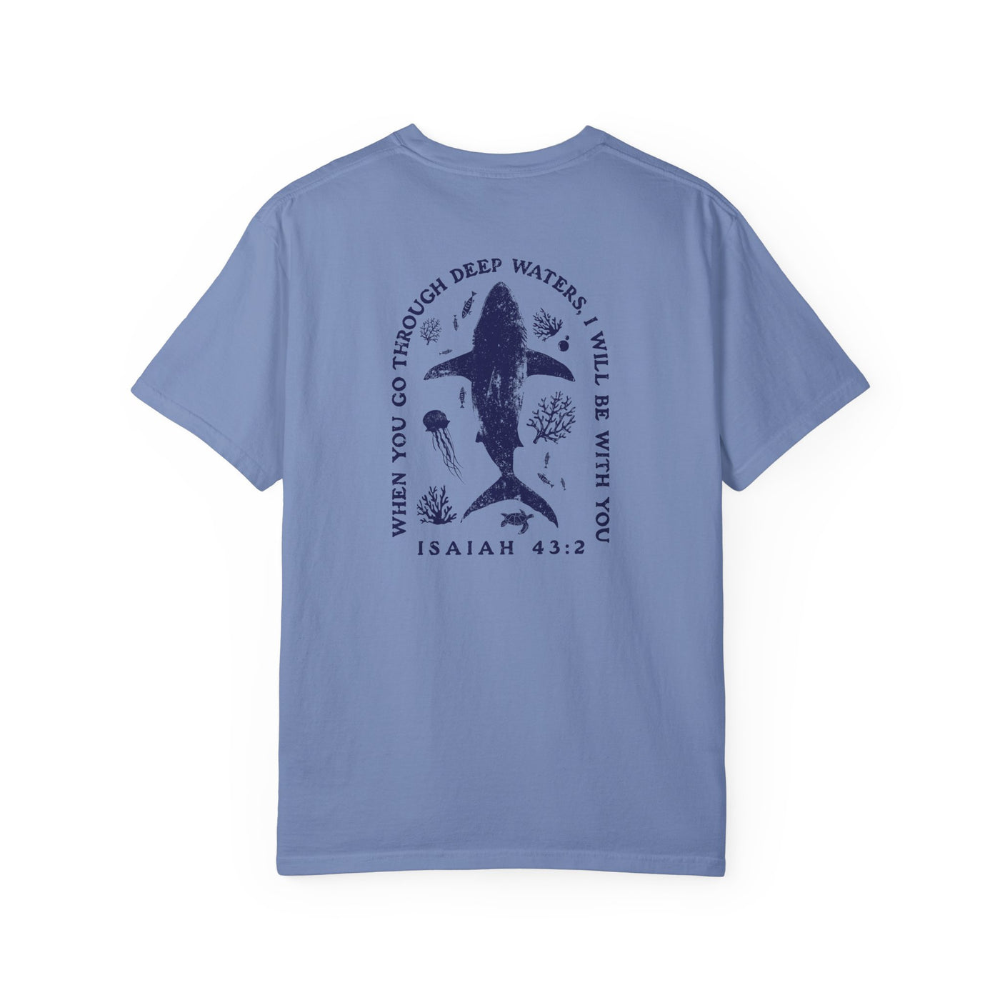 D Street "Deep Waters" T Shirt - Isaiah 43:2