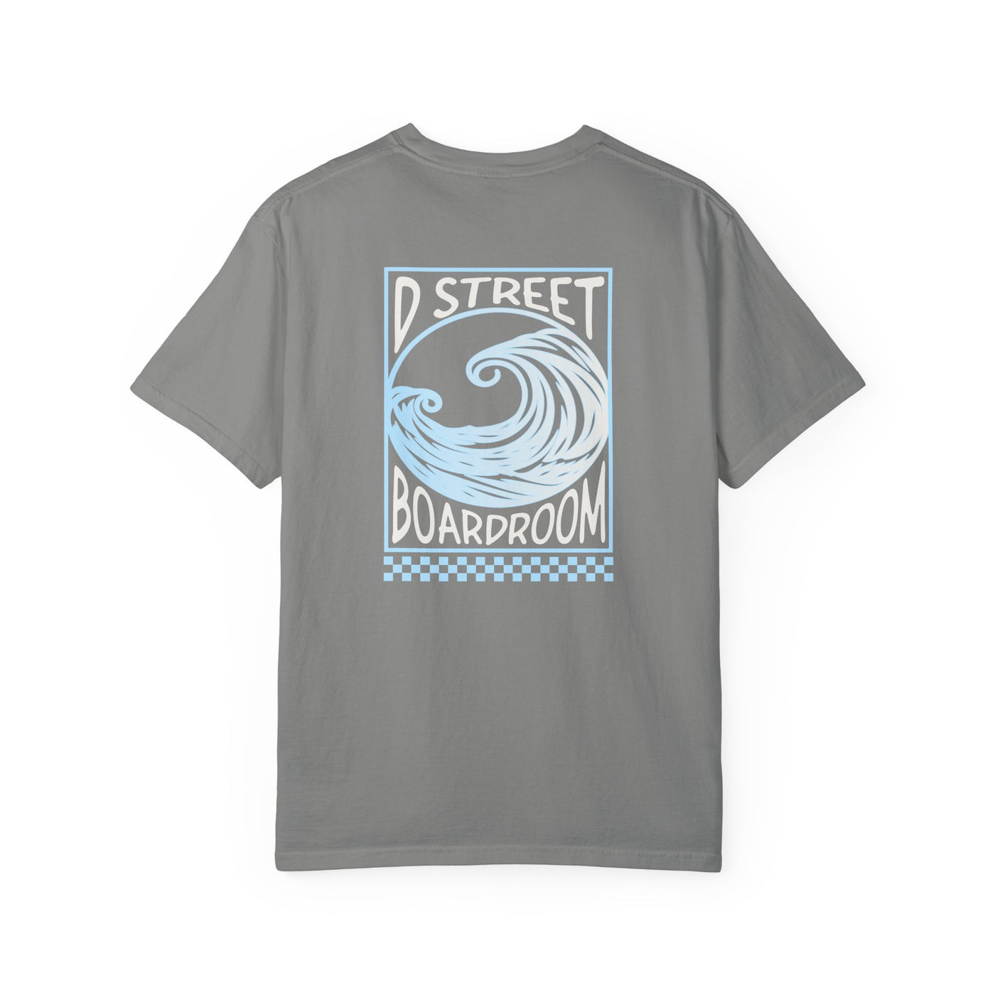D Street Wave - Stylish Unisex Garment-Dyed T-Shirt for Surf Lovers