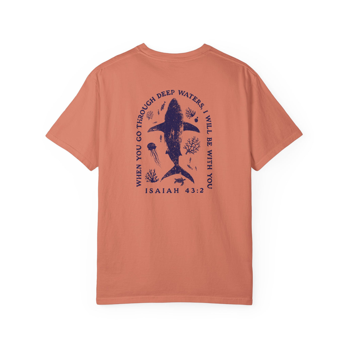 D Street "Deep Waters" T Shirt - Isaiah 43:2