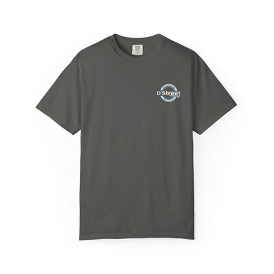 D Street Wave - Stylish Unisex Garment-Dyed T-Shirt for Surf Lovers