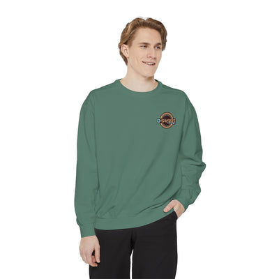 D Street - Unisex Garment-Dyed Sweatshirt