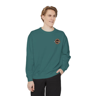 D Street - Unisex Garment-Dyed Sweatshirt