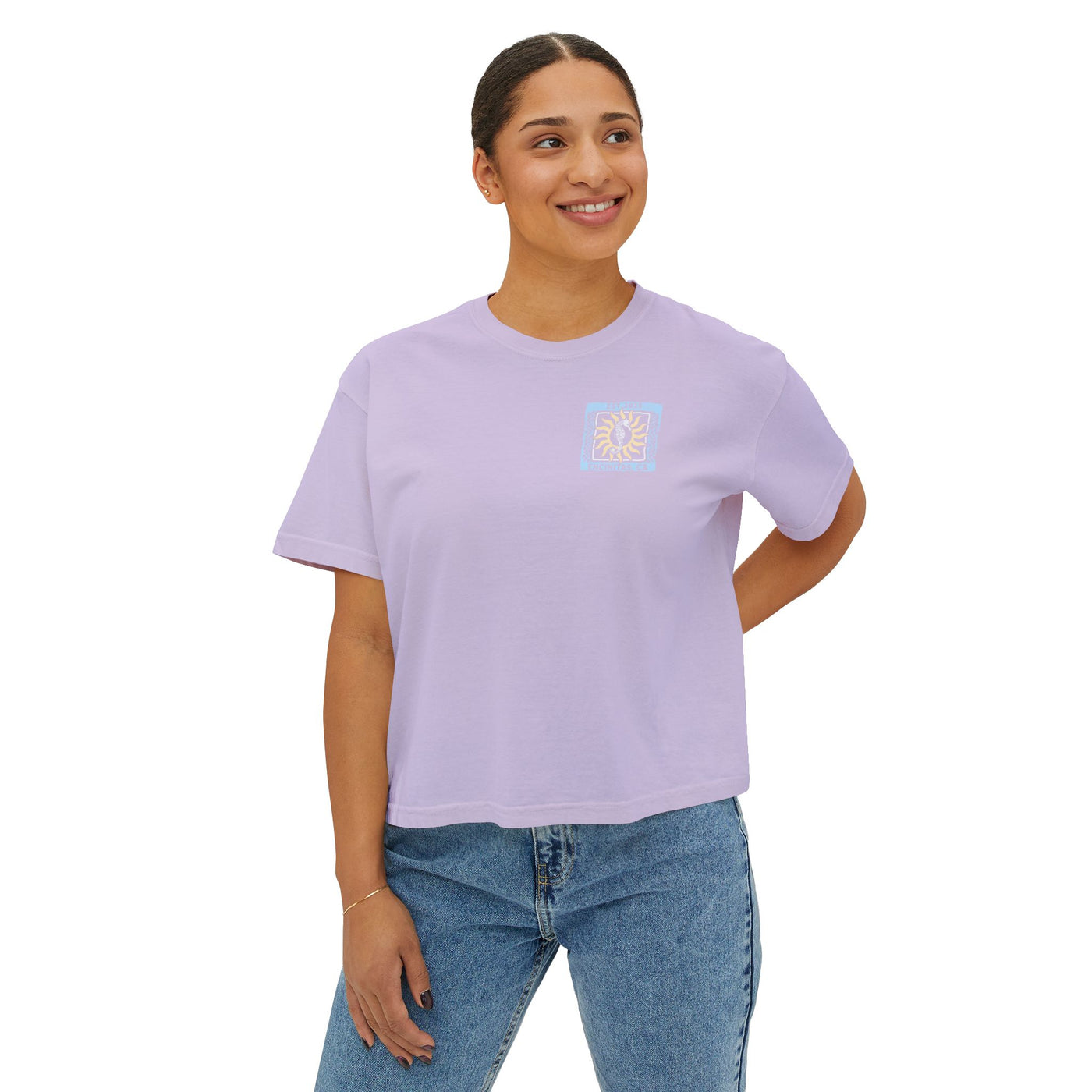D Street Sea Horse- Women's Boxy Tee - Multiple Colors