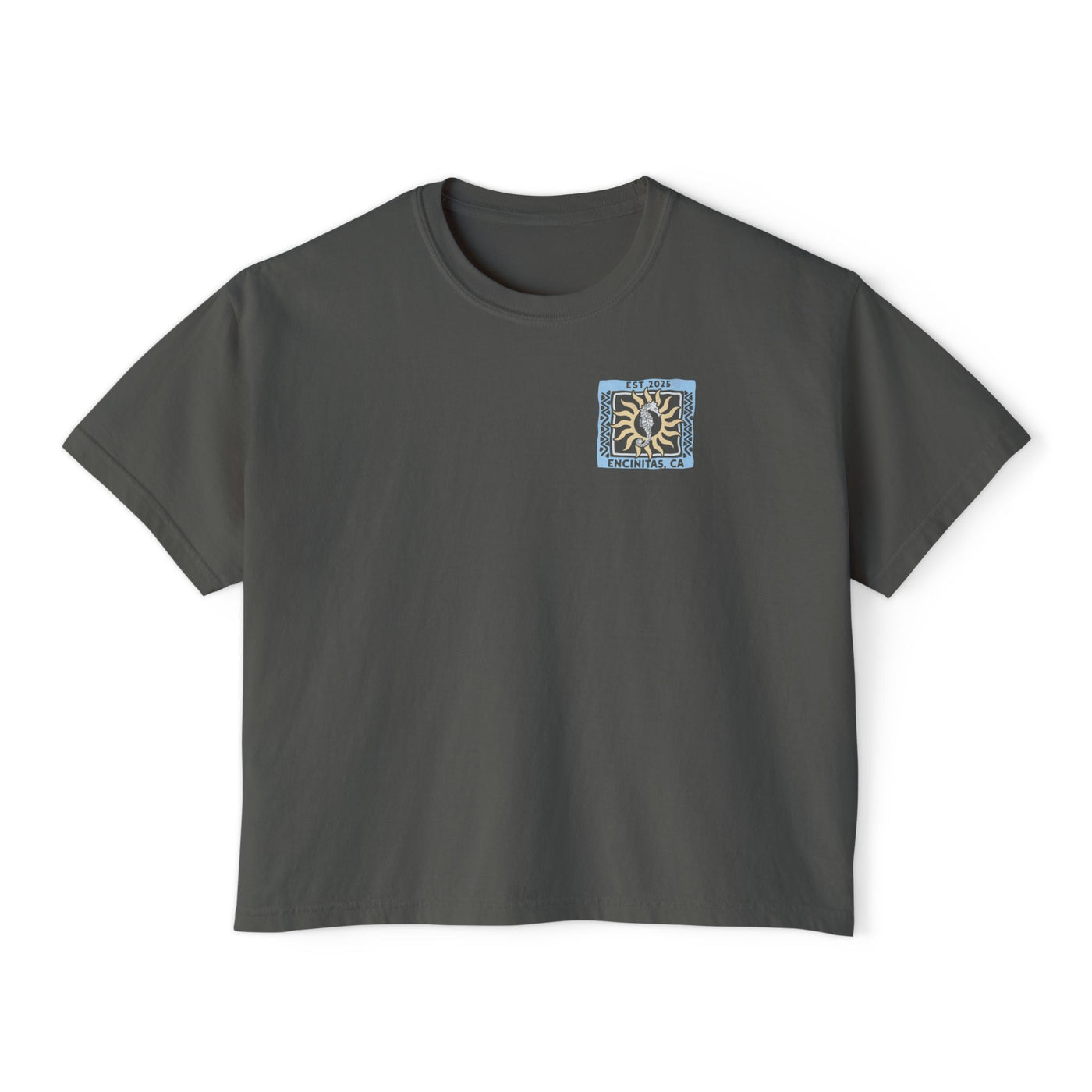 D Street Sea Horse- Women's Boxy Tee - Multiple Colors