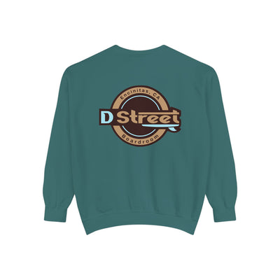 D Street - Unisex Garment-Dyed Sweatshirt