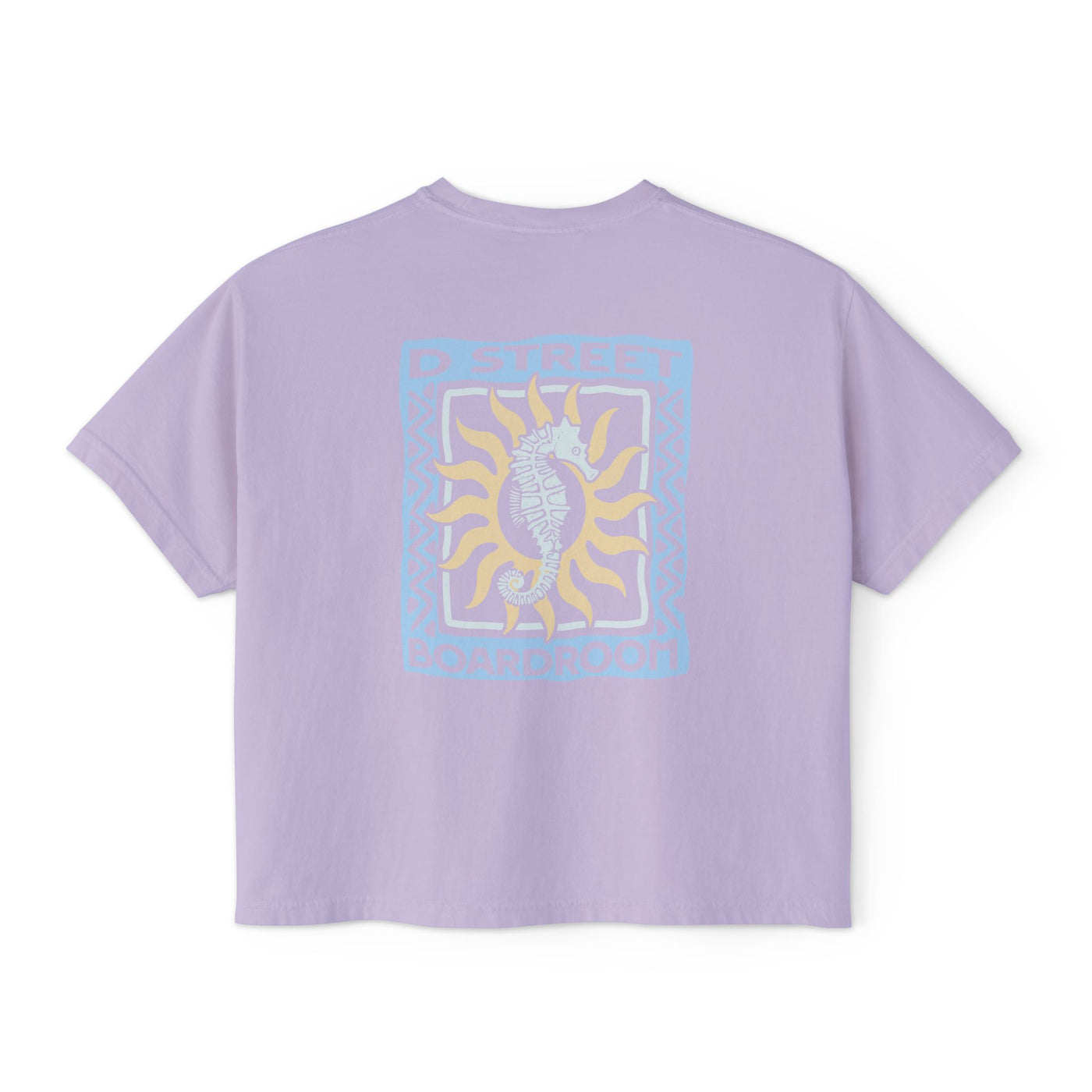 D Street Sea Horse- Women's Boxy Tee - Multiple Colors