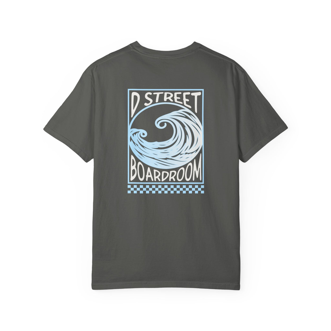 D Street Wave - Stylish Unisex Garment-Dyed T-Shirt for Surf Lovers