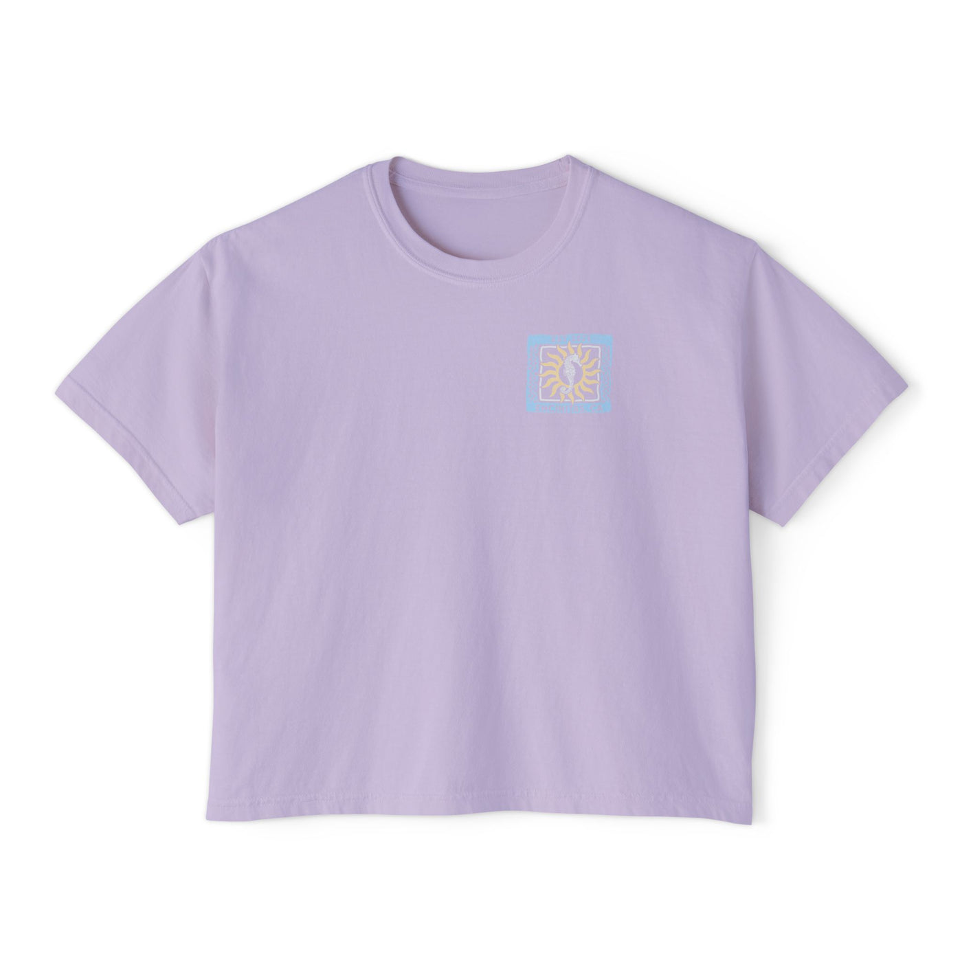 D Street Sea Horse- Women's Boxy Tee - Multiple Colors