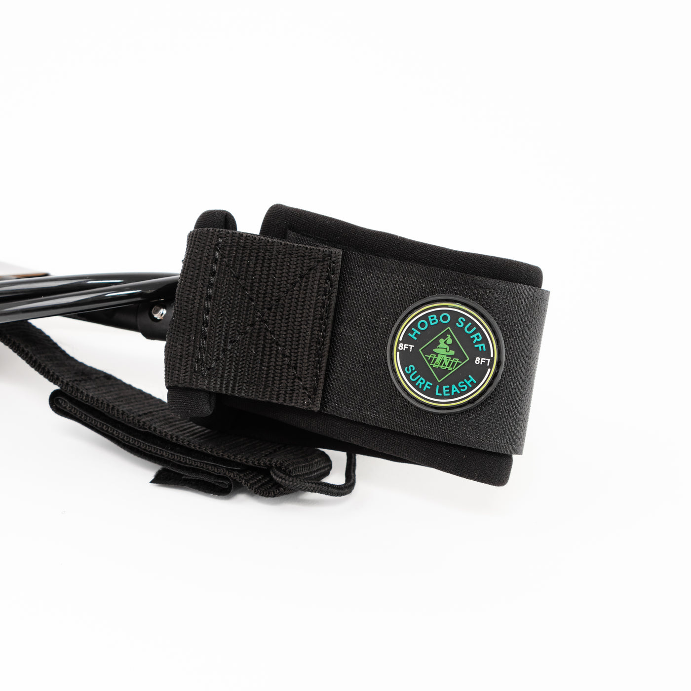 HSS Surf Leash Clear/Black - 7MM