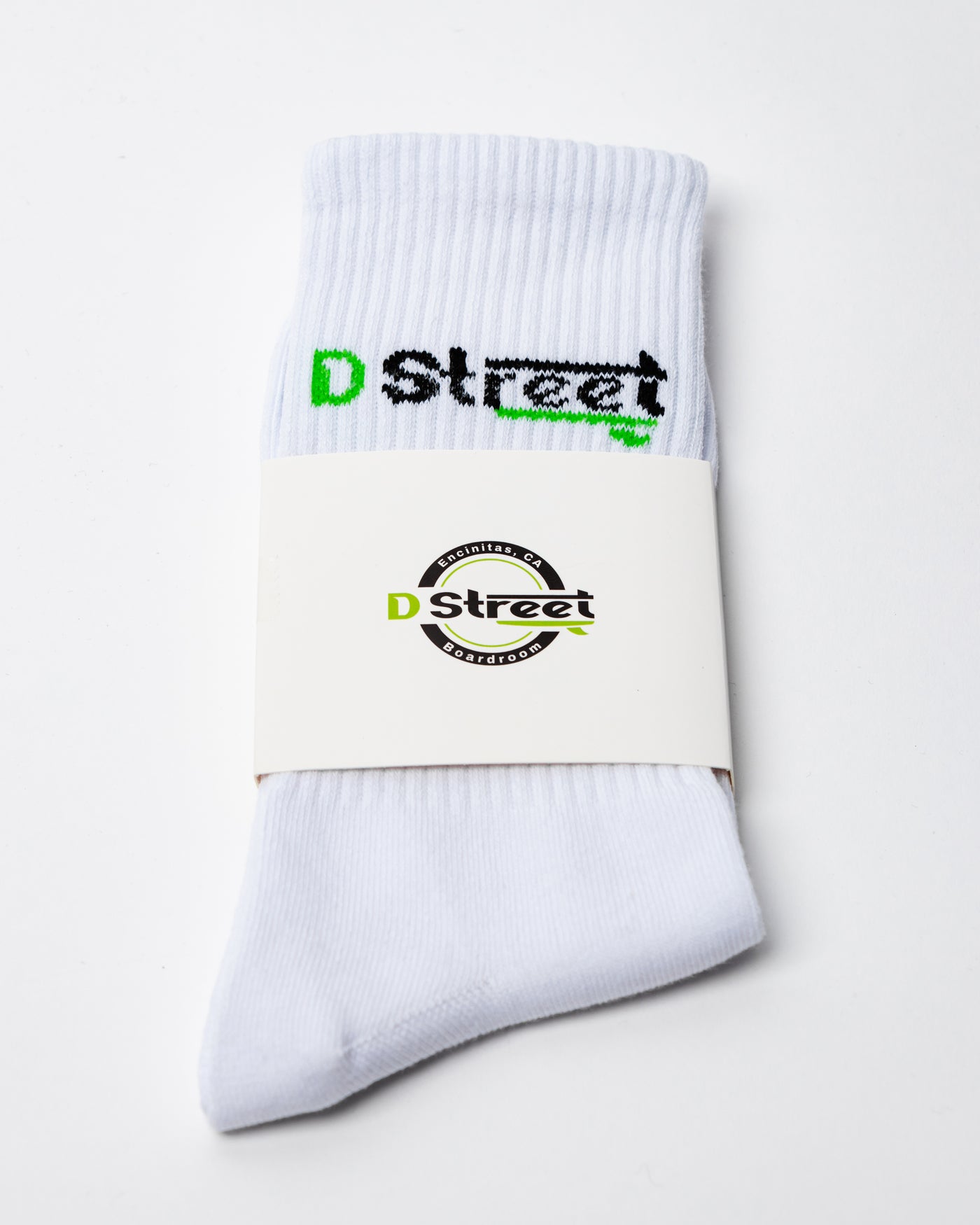 D Street Custom Crew Socks