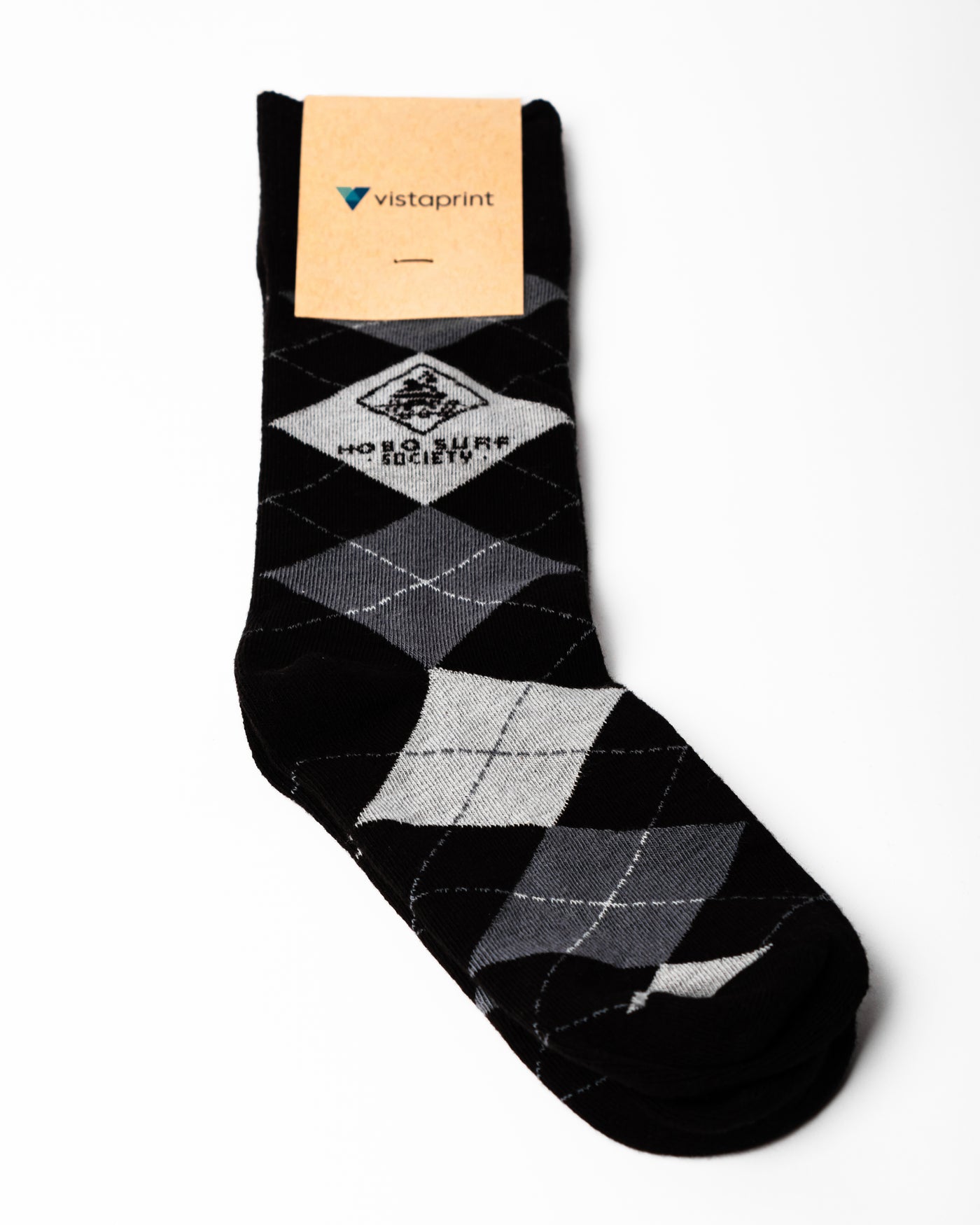 HSS Custom Crew Knitted Argyle Socks