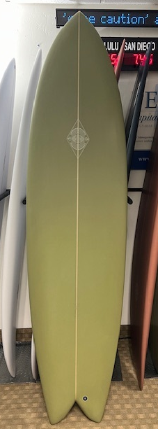 Long Fish Quad-Green-7'2"