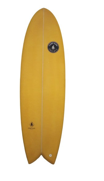 HSS Phat Fish Twin, Burnt Yellow / PU / RESERVE INCOMING!