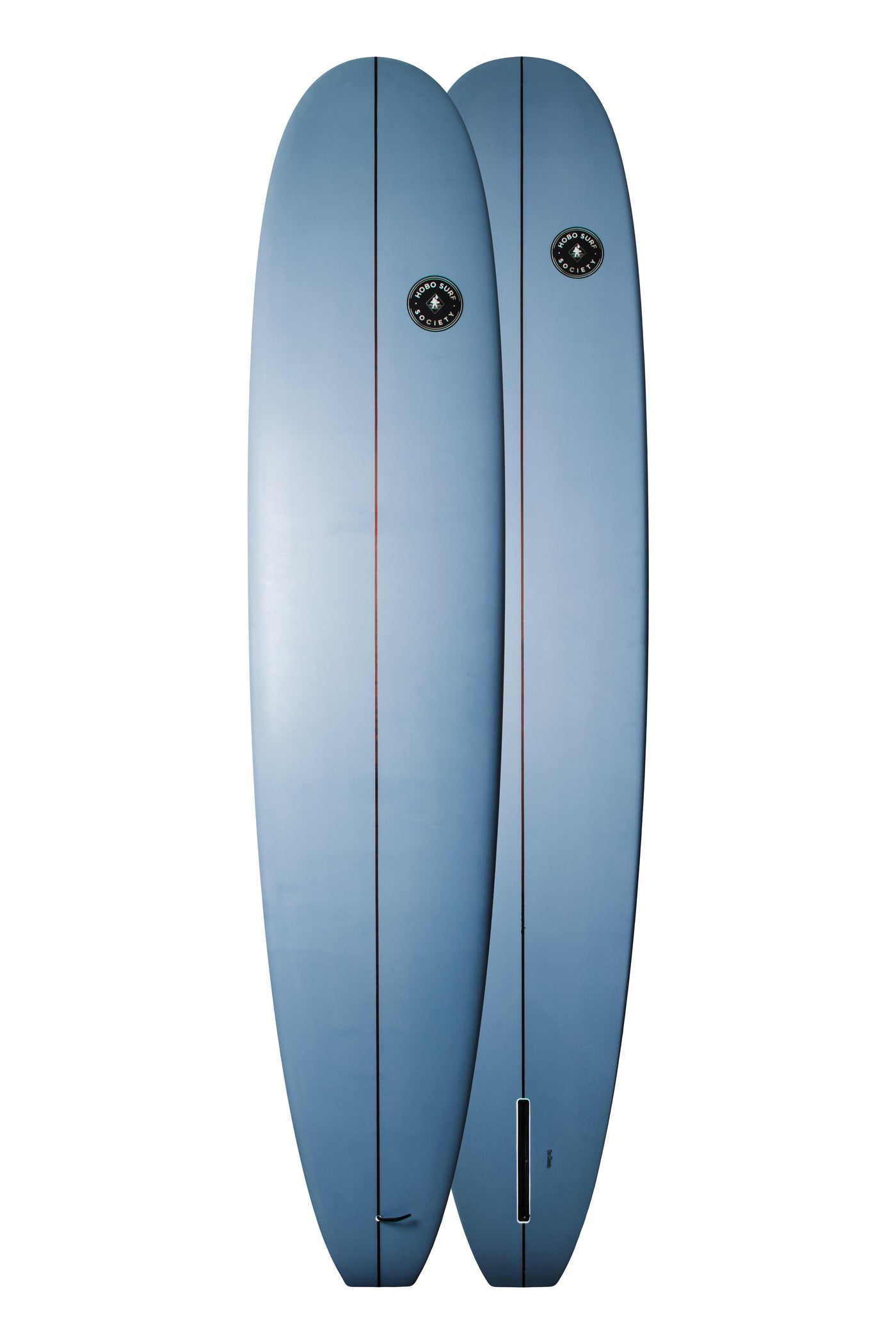 HSS "Classic", 9" x 22" x 3 " Nose Rider, Army Green, Pale Yellow, Teal and Rust by Oroszo
