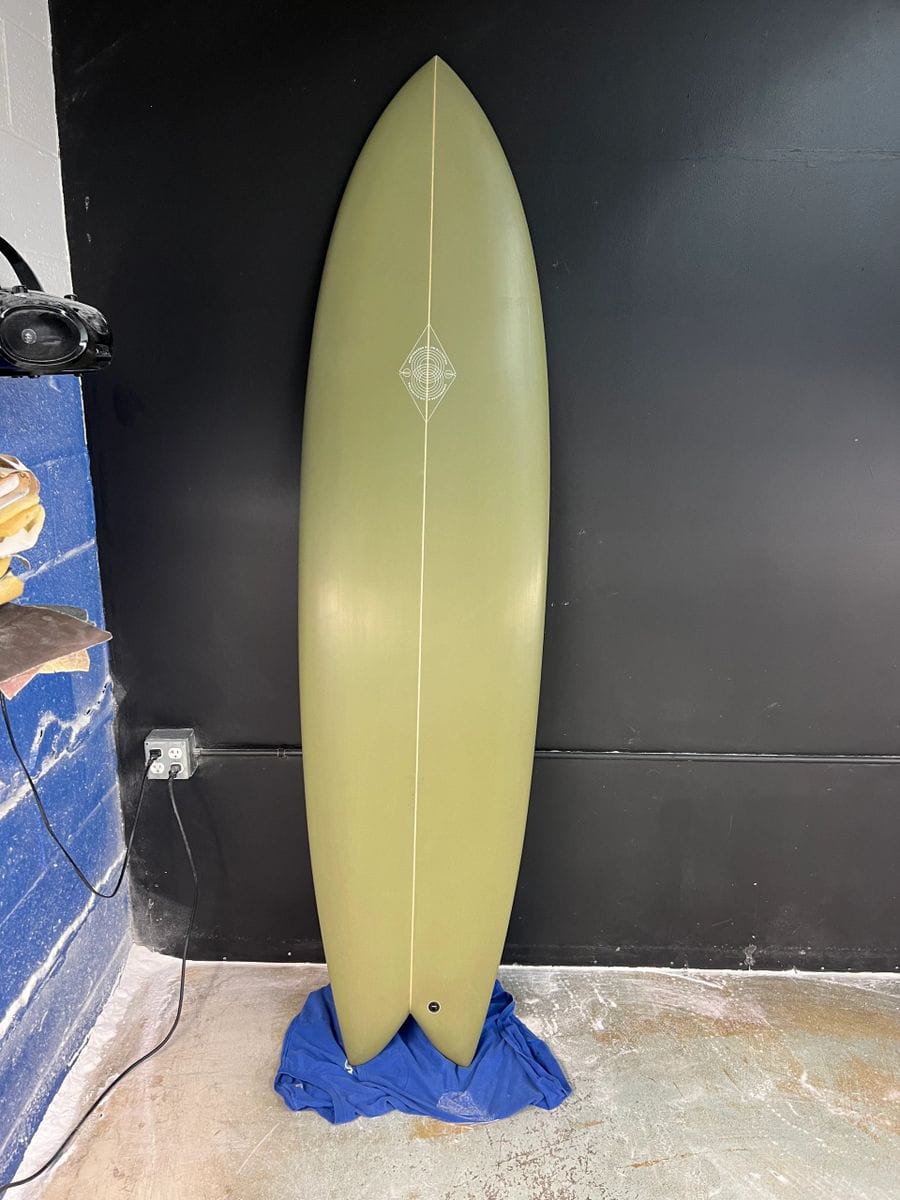 Long Fish Quad-Green-7'6"