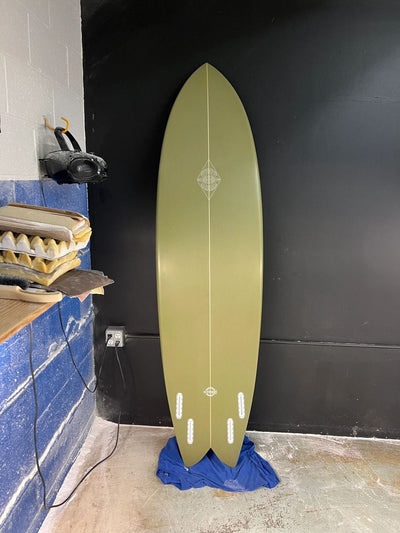 Long Fish Quad-Green-7'6"