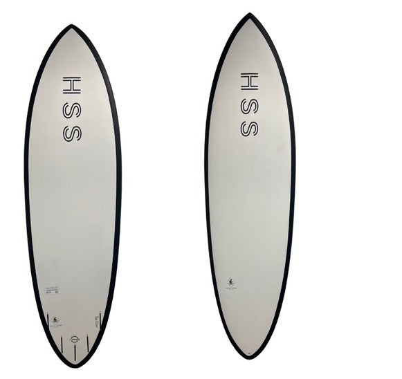 HSS Closer-Clear With Black Trim -6'10 HSS Closer-Clear With Black Trim -6'10