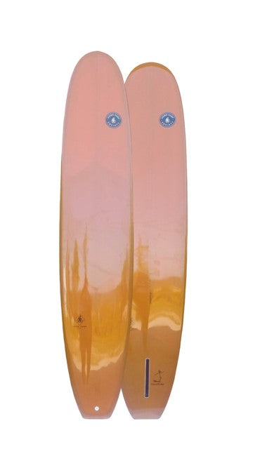 HSS "Cruzer", 9" x 23" x 3.25" Burnt Orange Glass Finish / RESERVE, INCOMING
