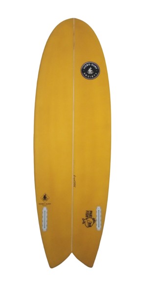HSS Phat Fish Twin, Burnt Yellow / PU / RESERVE INCOMING!