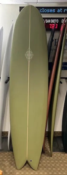 Round Nose Fish Twin-Green-7'6"